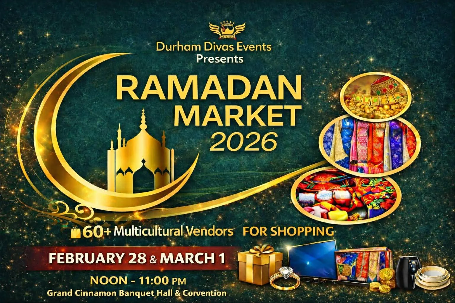 Durham Divas Events Ramadan Market